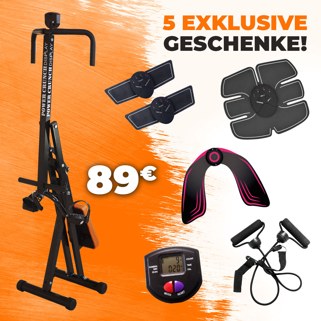 Total Power Crunch Display Ein Ganzes Fitnessstudio Bei Ihnen Zuhause